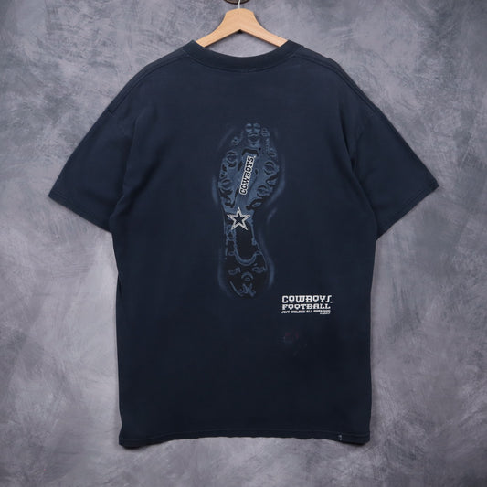 1996 Navy Blue Dallas Cowboys Football Shirt 6653