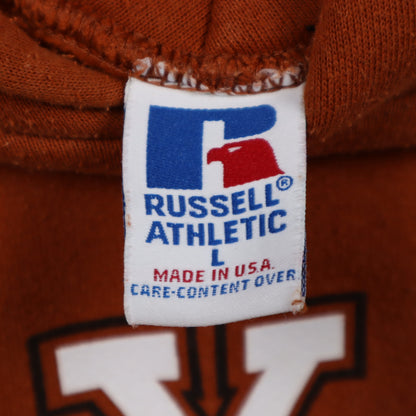 90s Burnt Orange Texas Longhorns Hoodie 5651