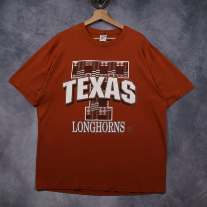 90s Burnt Orange Texas Longhorns Shirt 5860