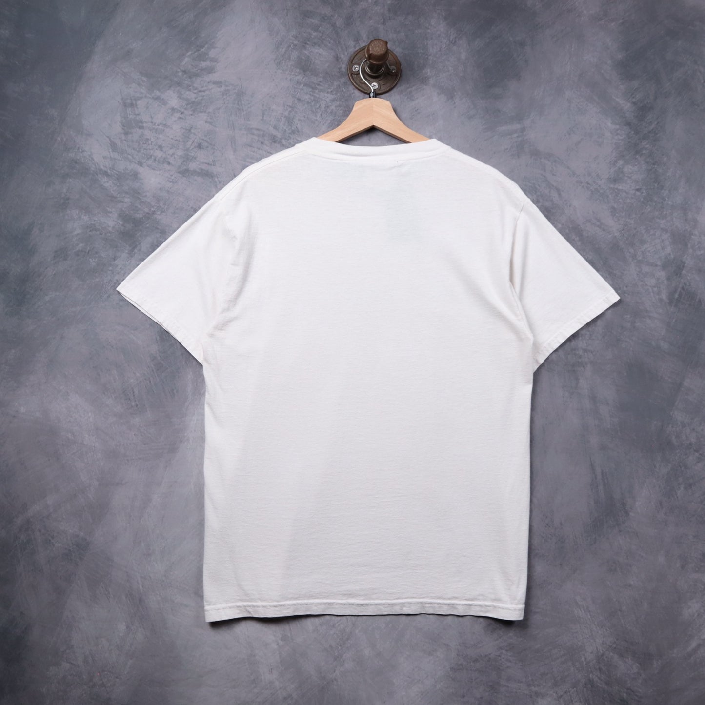 Late 90s White Y2K Millennium 01-01-00 Ralph VCR Shirt 5390