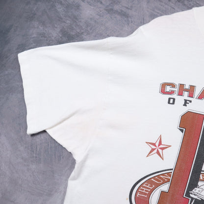 90s White Texas Longhorns Champions Of The Big 12 Shirt 5753