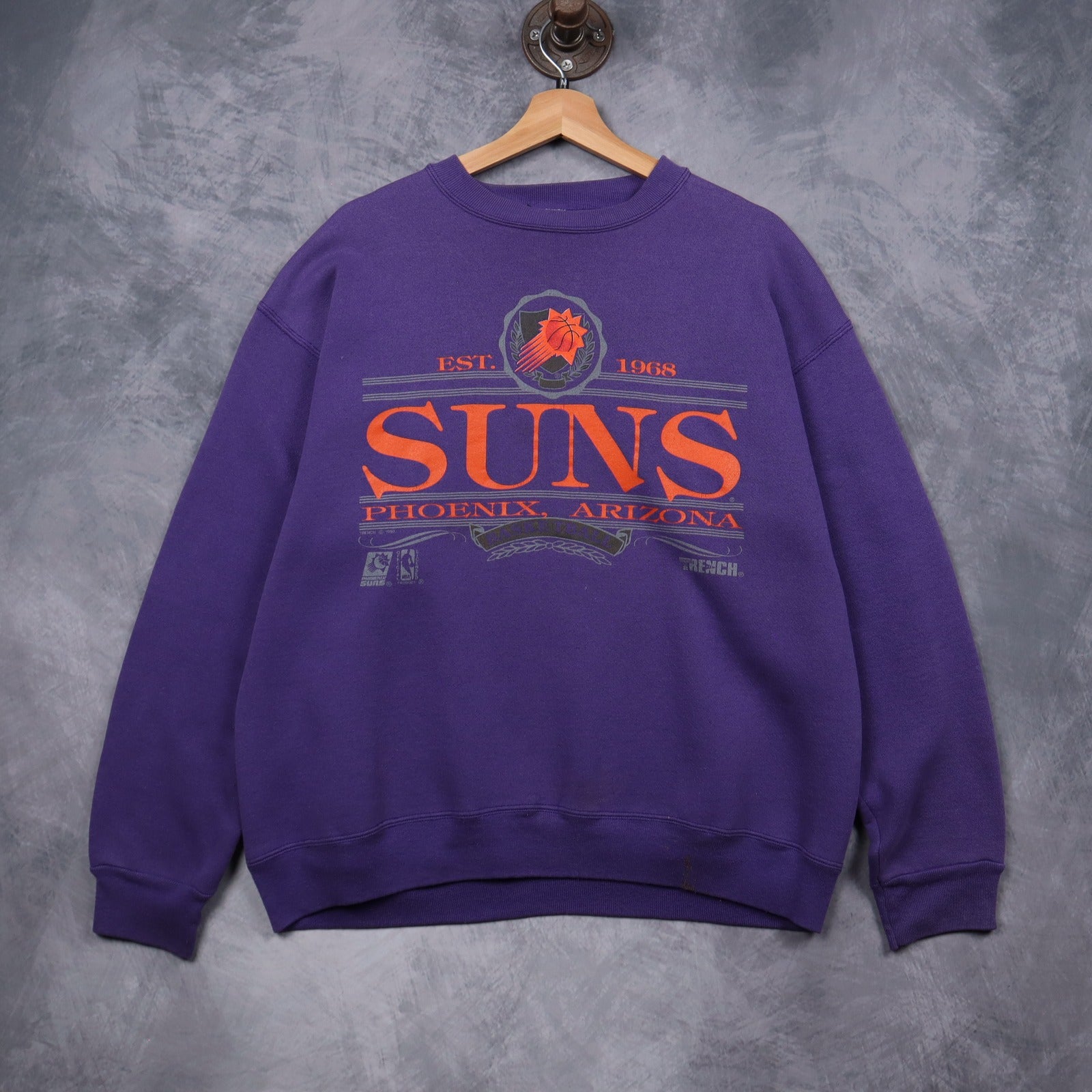 1992 Purple Phoenix Suns Crewneck Sweatshirt 5136