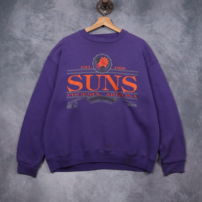 1992 Purple Phoenix Suns Crewneck Sweatshirt 5136
