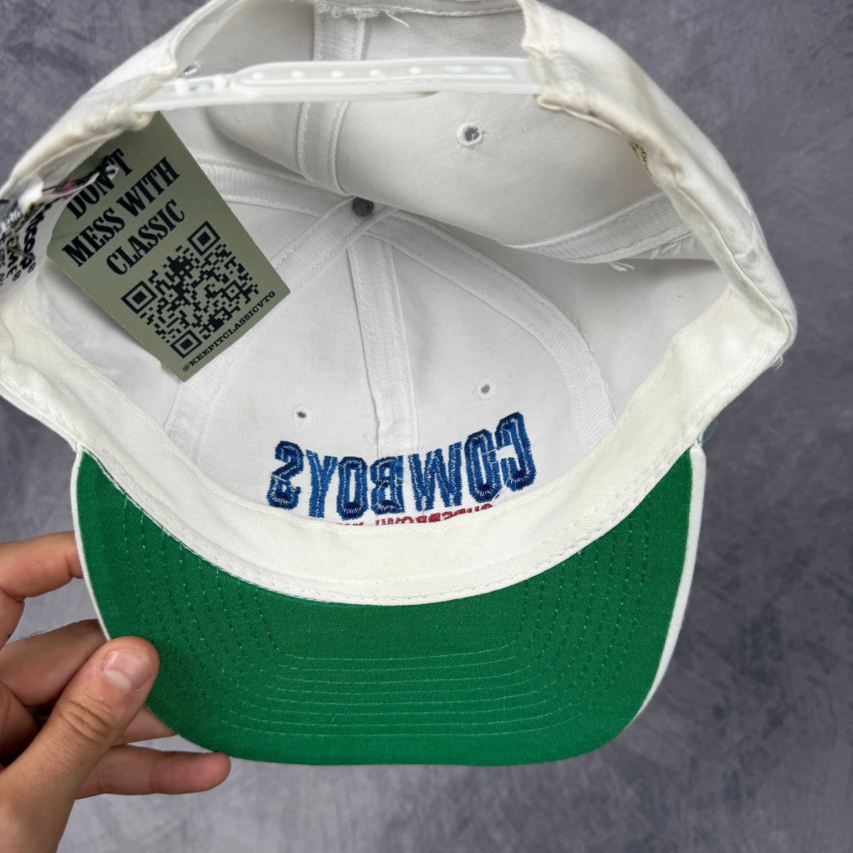 1993 White Dallas Cowboys Superbowl XXVII Champions Snapback Hat 6848