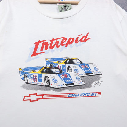 90s White Intrepid Chevrolet Racing Shirt 7285