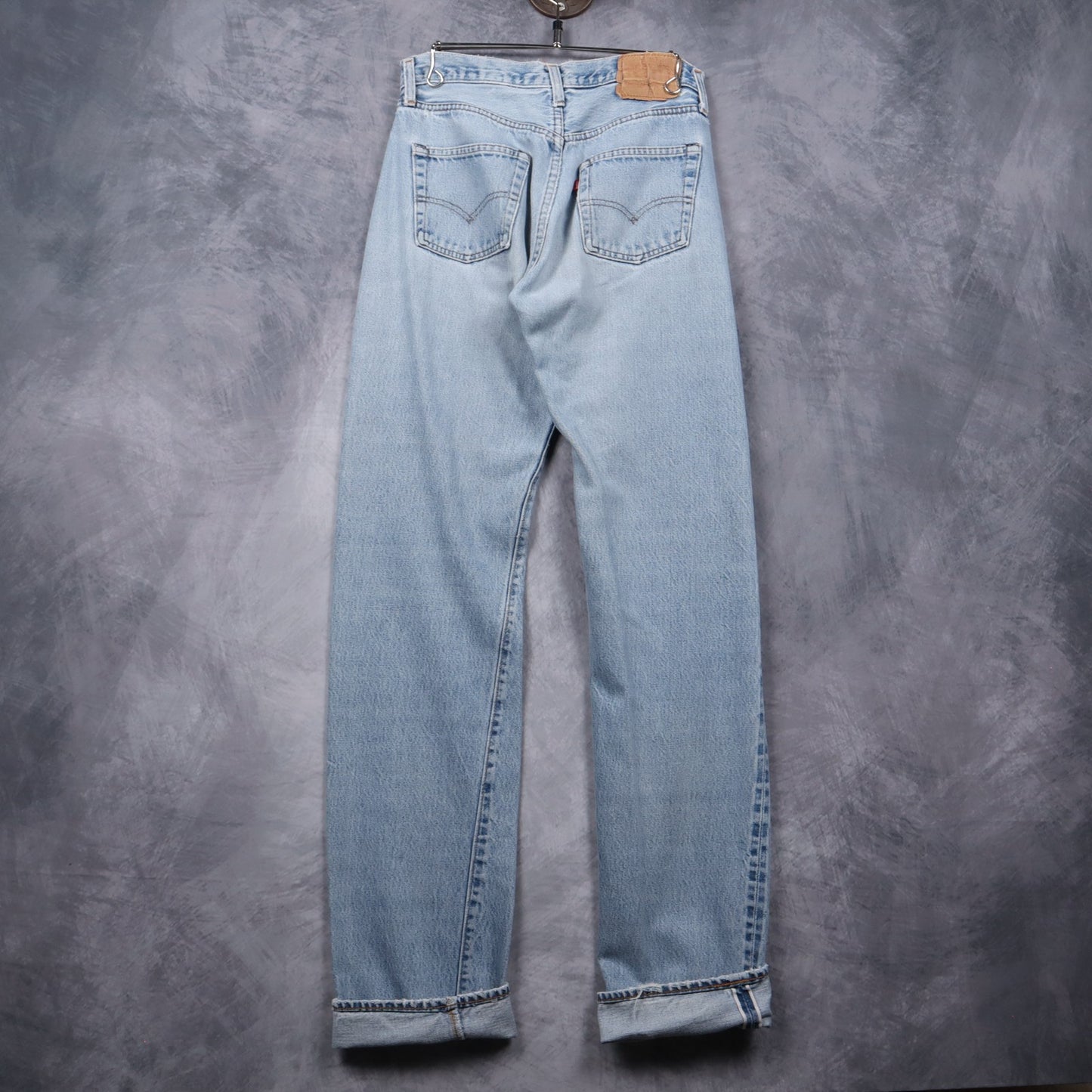 90s Light Wash Levi's Faded Denim Jeans 5057