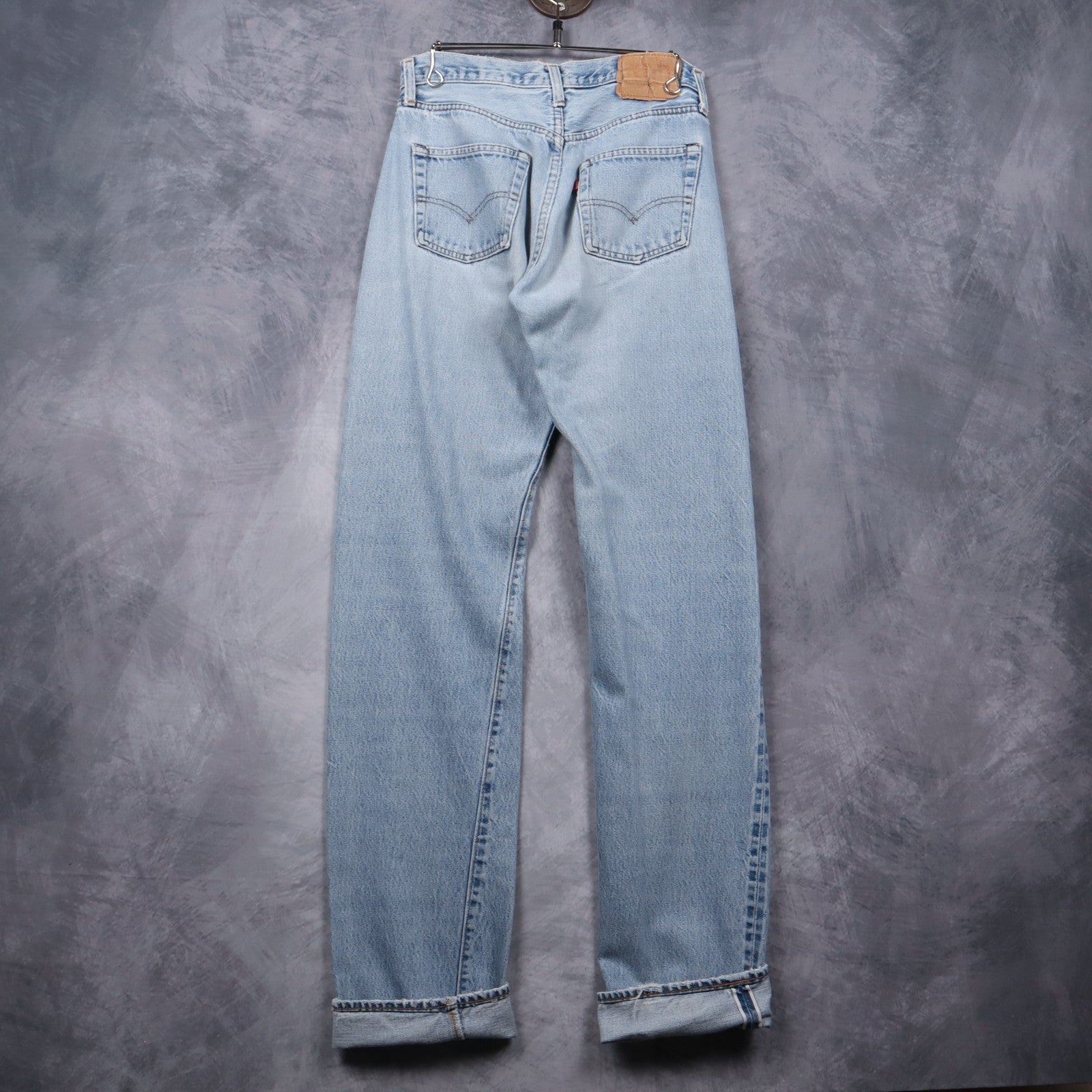 90s Light Wash Levi's Faded Denim Jeans 5057