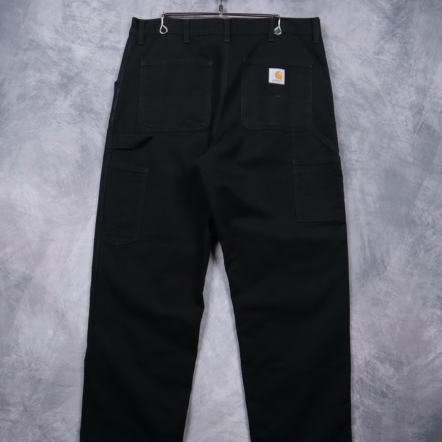 00s Black Carhartt Double Knee Carpenter Work Pants 5083