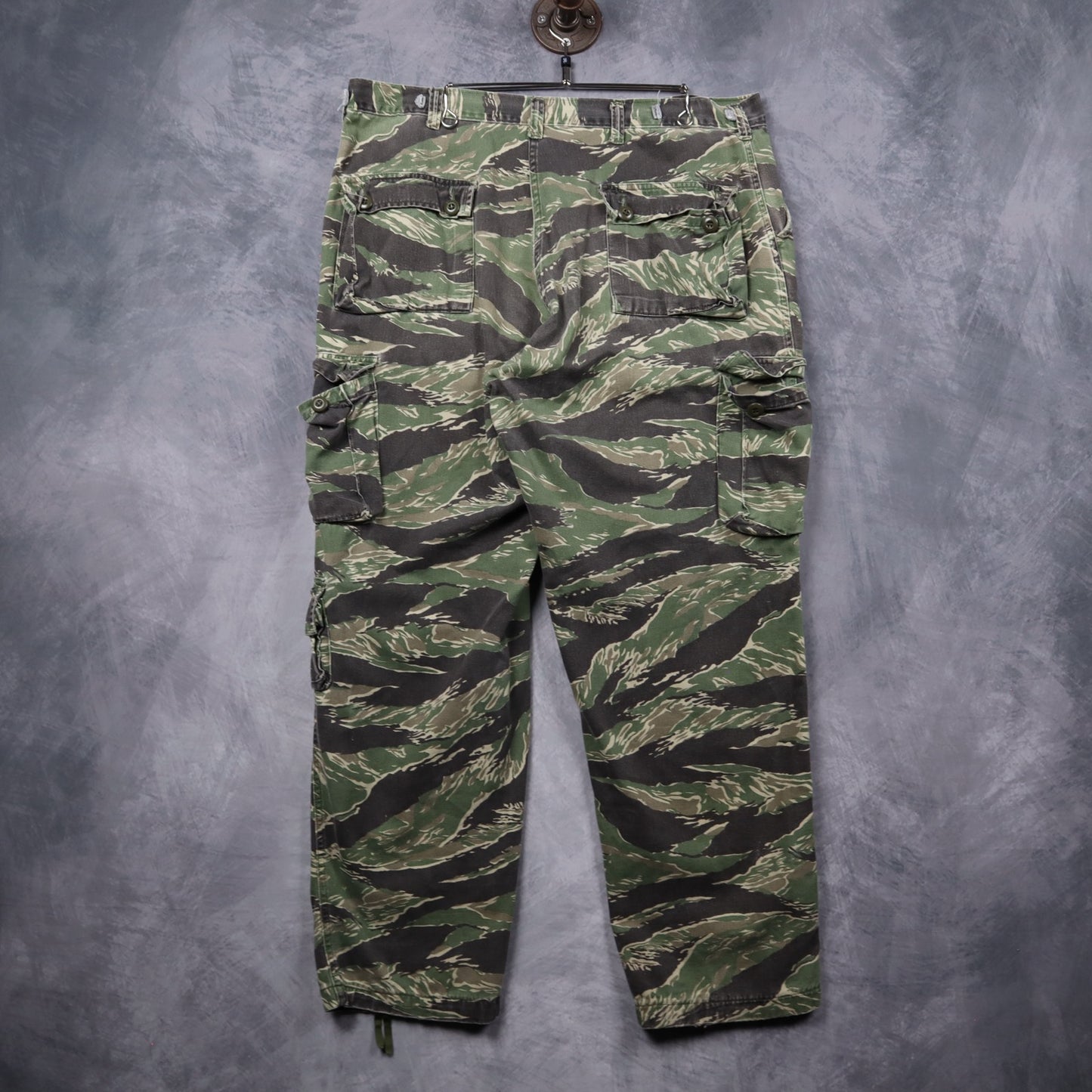 90s Tiger Stripe Camo Combat Cargo Pants 5240