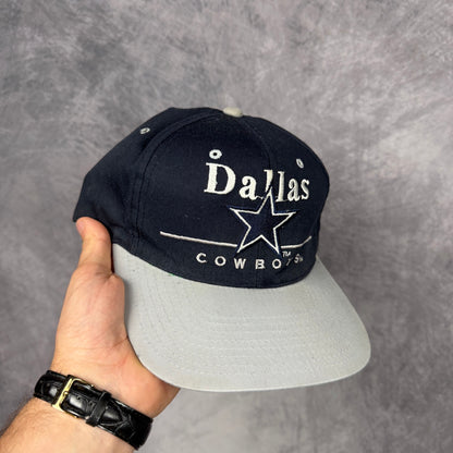 90s Navy Blue Dallas Cowboys Snapback Hat 6889