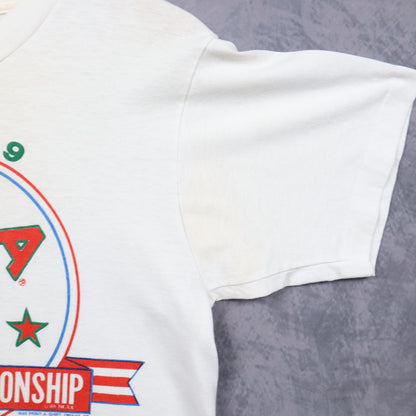 1989 White NCAA Baseball Championship Shirt 5520