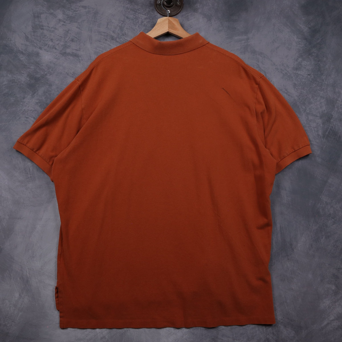 00s Rust Orange Polo Ralph Lauren Polo Shirt 5897
