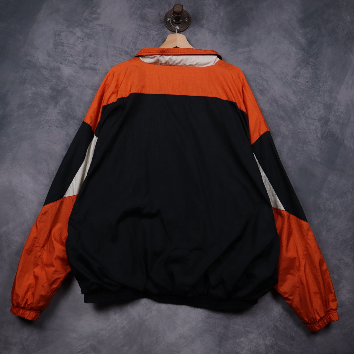 90s Black Texas Longhorns Windbreaker Jacket 5946