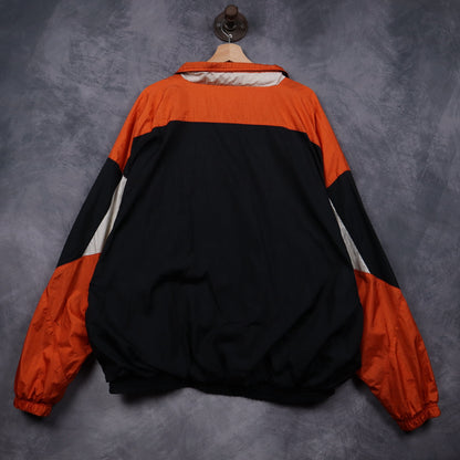 90s Black Texas Longhorns Windbreaker Jacket 5946