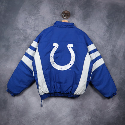 90s Blue Indianapolis Colts Starter Pro Line Pullover Jacket 6499
