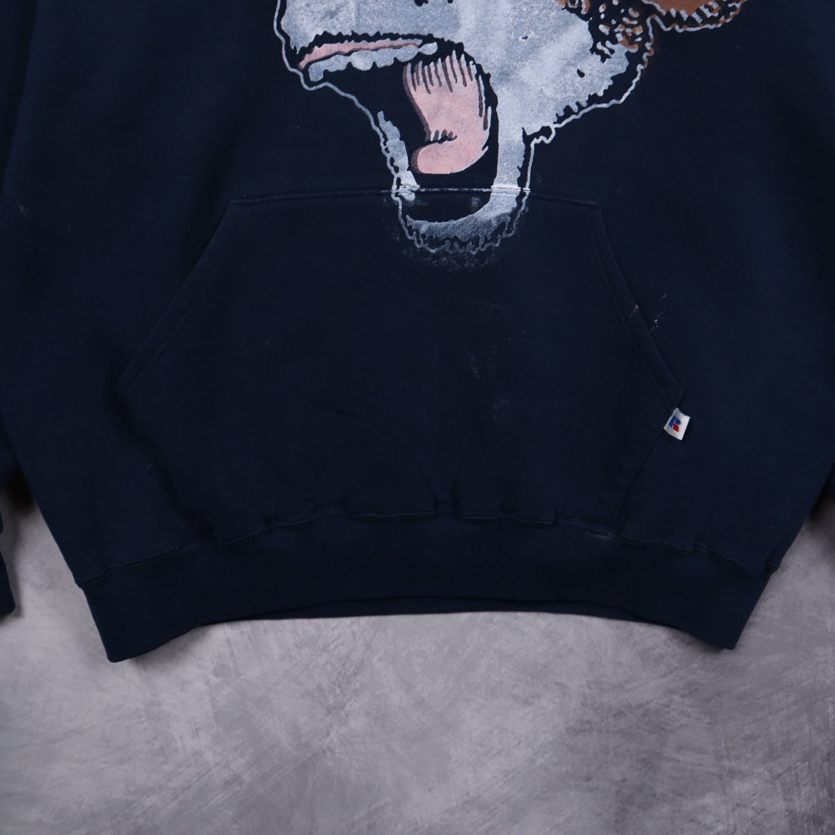 90s Navy Blue Texas Longhorns Hoodie 5673
