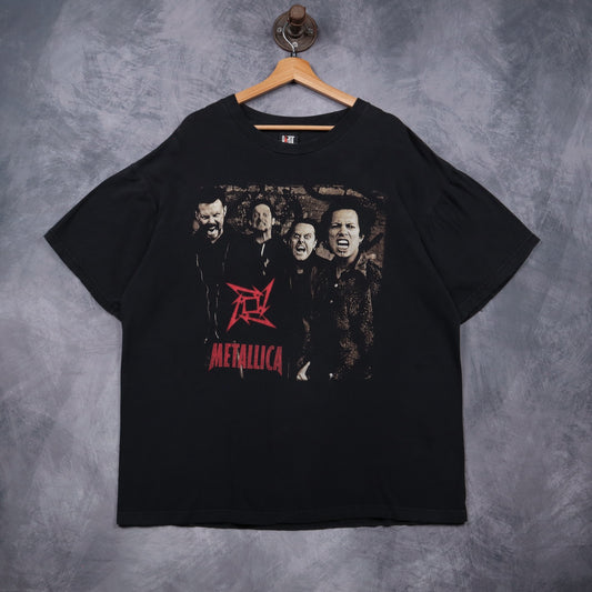 1997 Black Metallica On The Load Again Tour Shirt 4971