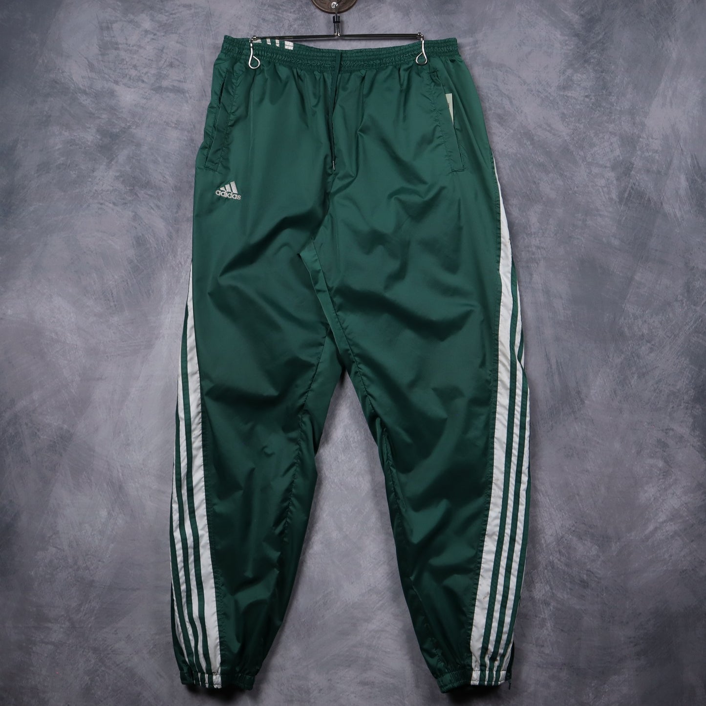 00s Green Adidas Track Pants 5250