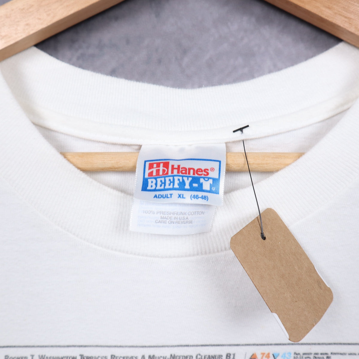 1996 White Texas Longhorns First Big 12 Champs Newspaper Shirt 5749