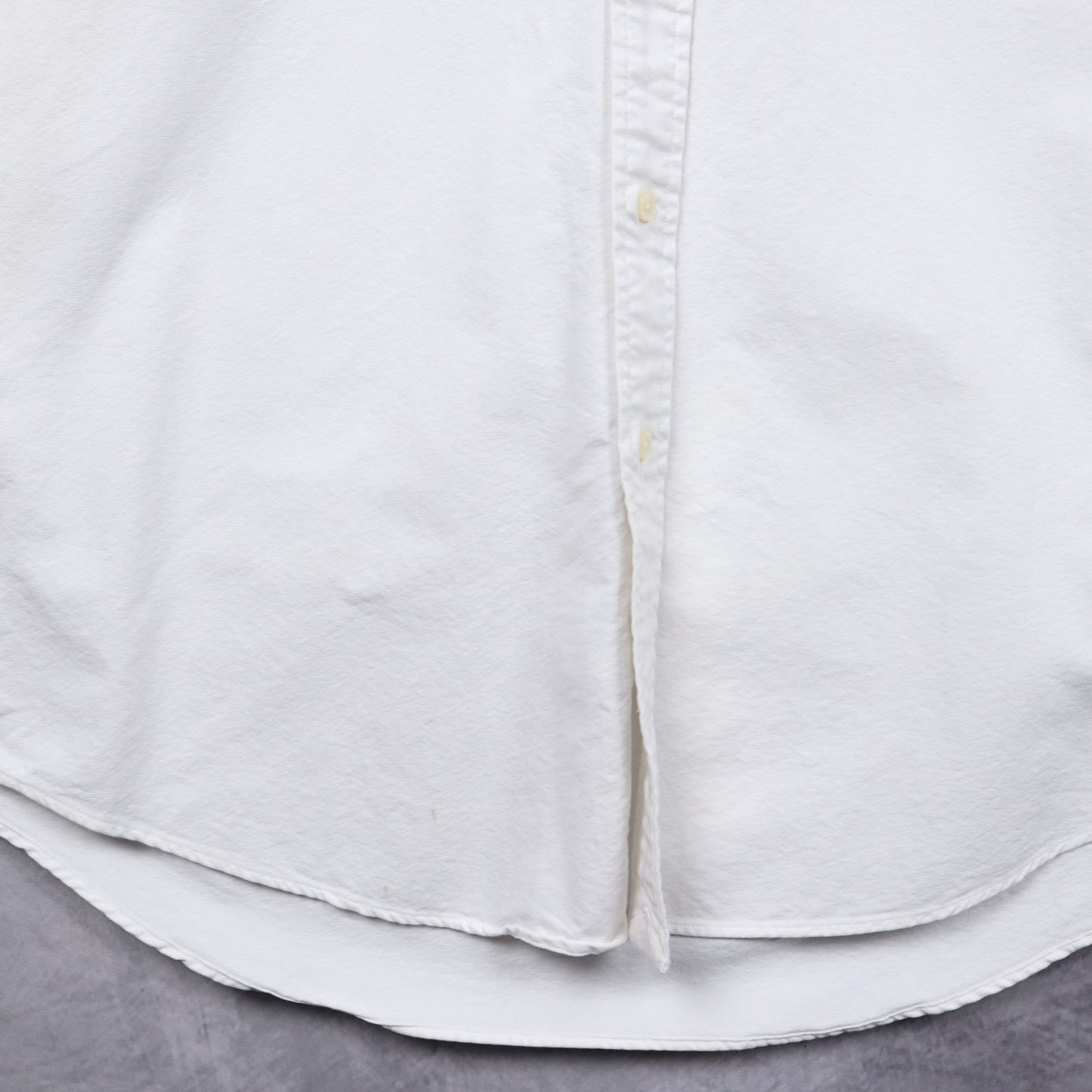 90s White Polo Ralph Lauren Crest Button Up Shirt 5545