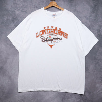 2005 White Texas Longhorns National Champions Shirt 5764