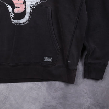 00s Black Levi's Longhorn Graphic Hoodie 5668