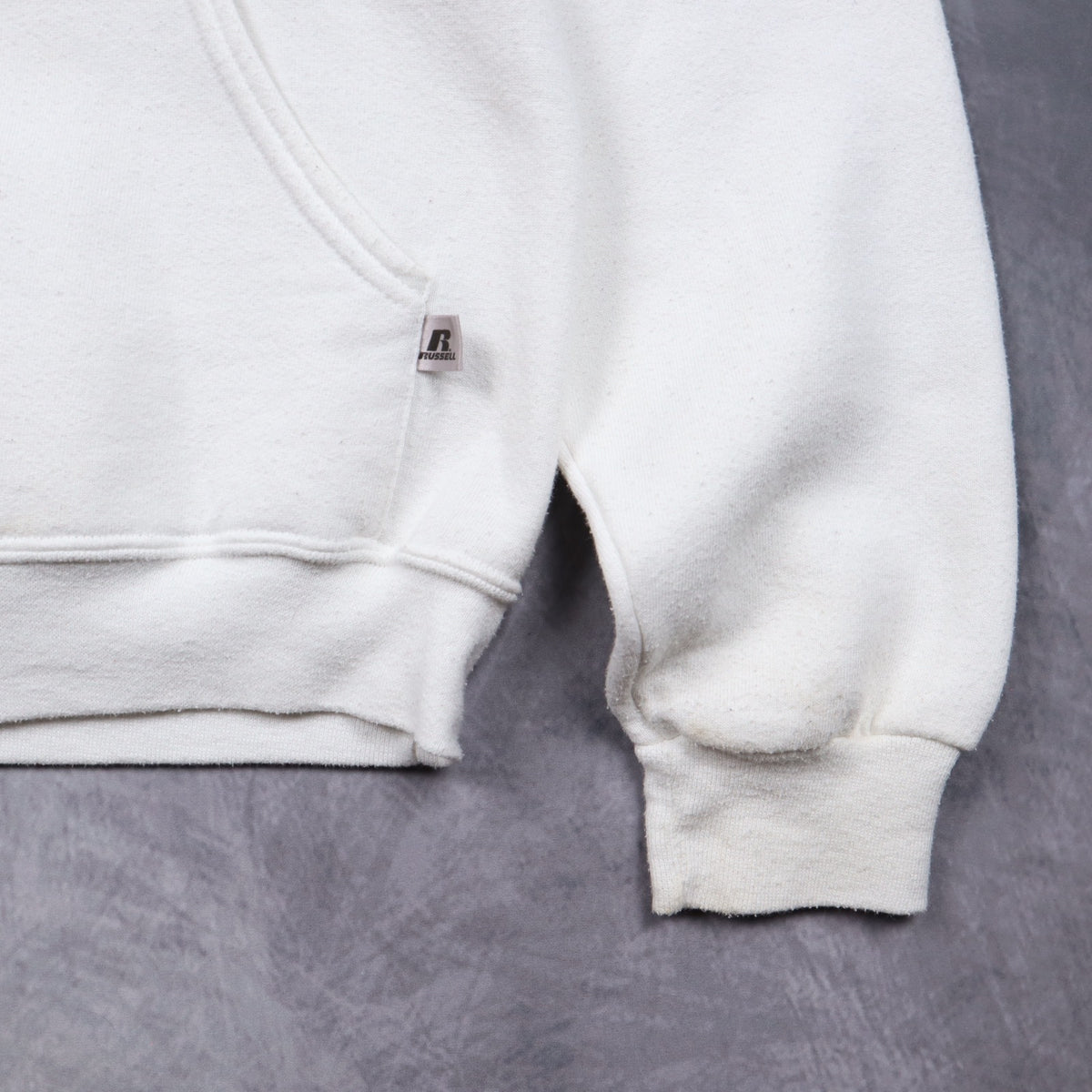 00s White Texas Longhorns Russell Athletic Hoodie 5622