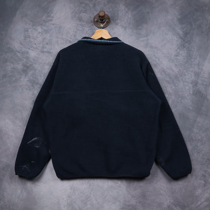 90s Navy Blue Patagonia Synchilla Snap T Fleece 5079