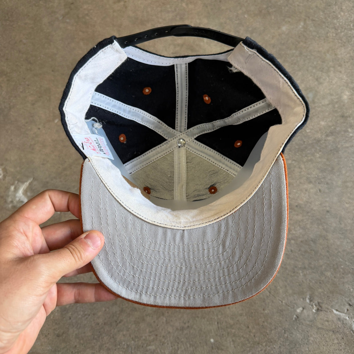 1996 Black Texas Longhorns SWC Baseball Champions Snapback Hat 5792
