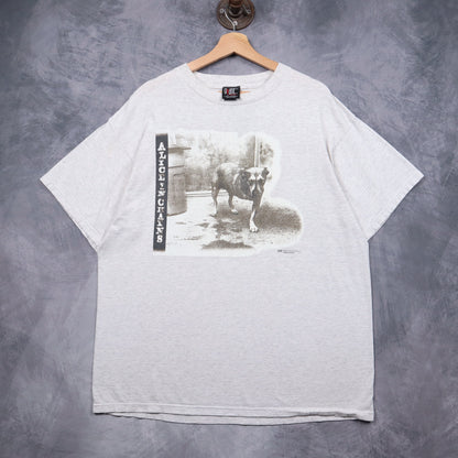 1995 Heather Grey Alice In Chains Tripod Shirt 5118