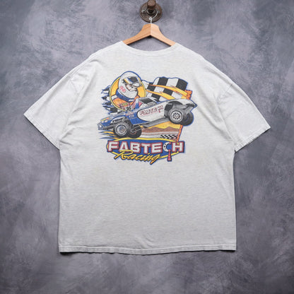 00s Grey Fabtech Racing Pocket Shirt 7264