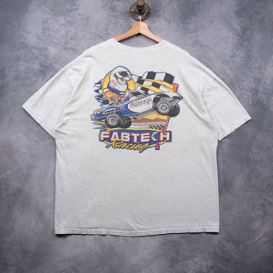 00s Grey Fabtech Racing Pocket Shirt 7264