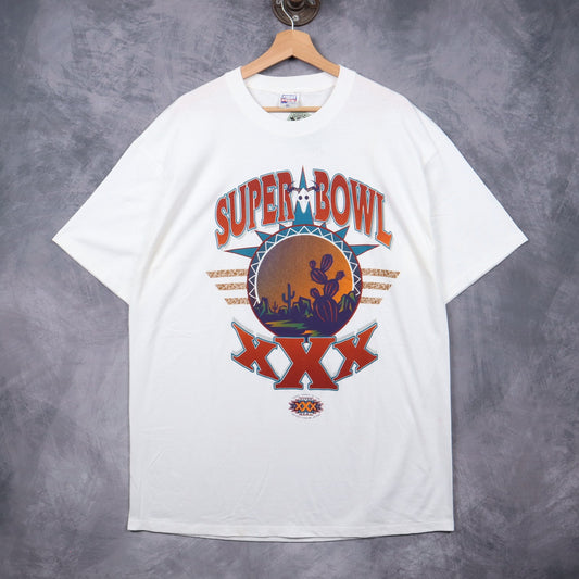 1996 White Super Bowl XXX Shirt 6635
