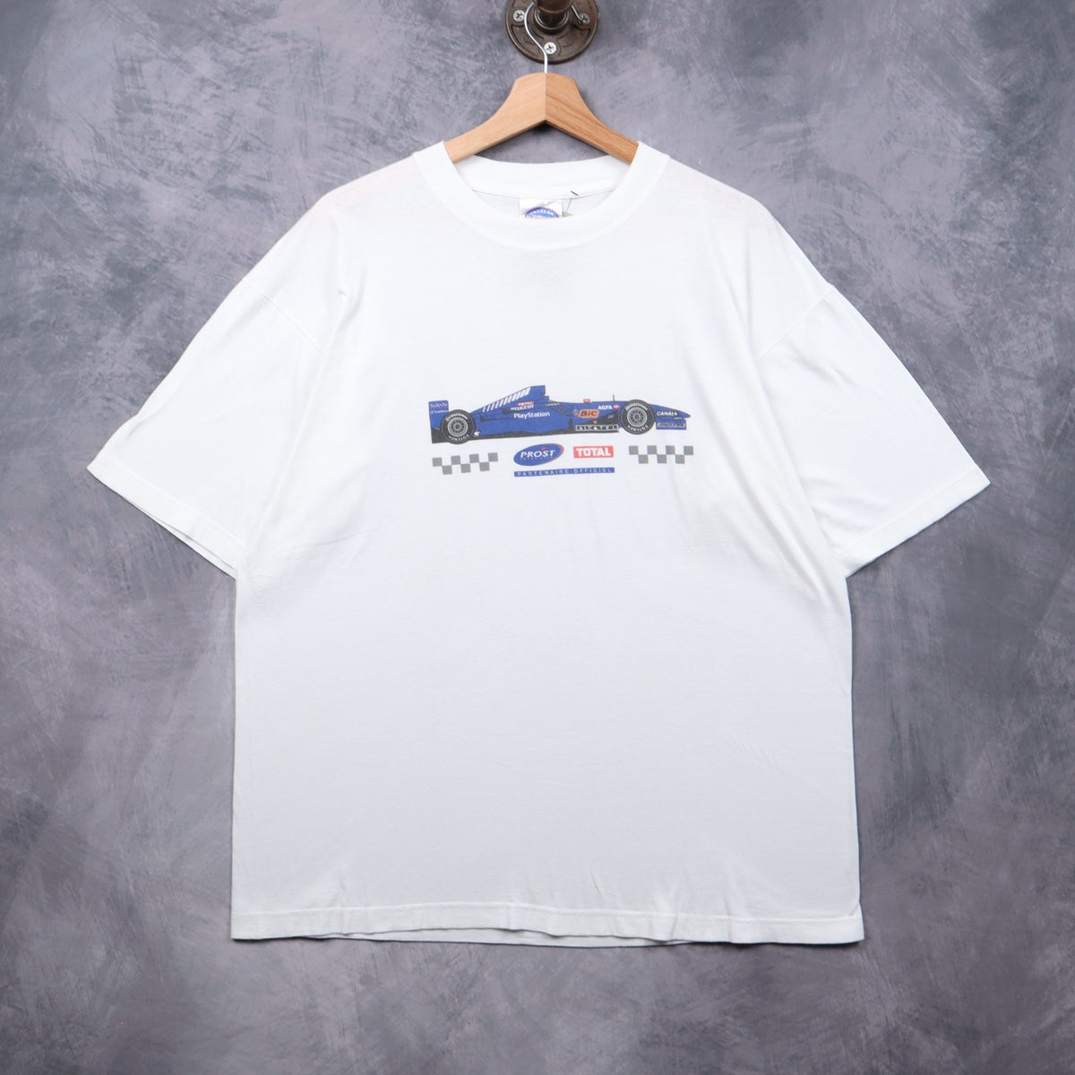 00s White Prost Grand Prix F1 Shirt 7283