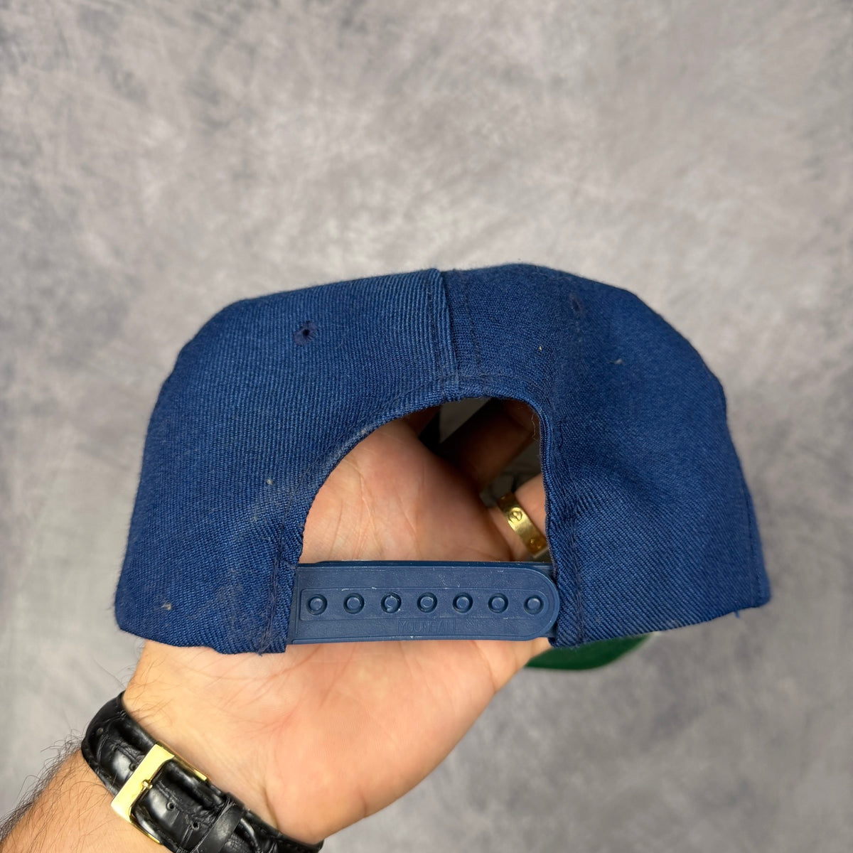 90s Navy Blue Dallas Cowboys Snapback Hat 6863