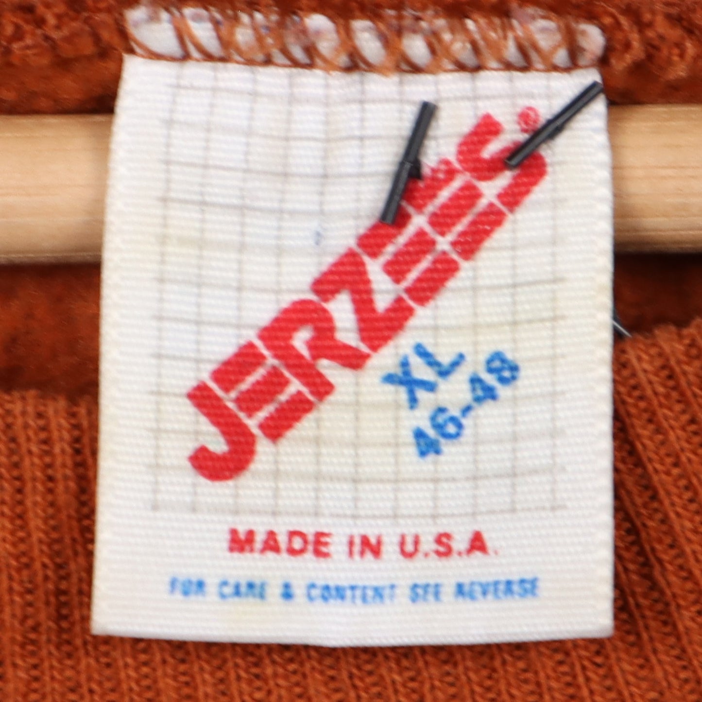 90s Burnt Orange Texas Longhorns Hook 'Em Crewneck Sweatshirt 5714