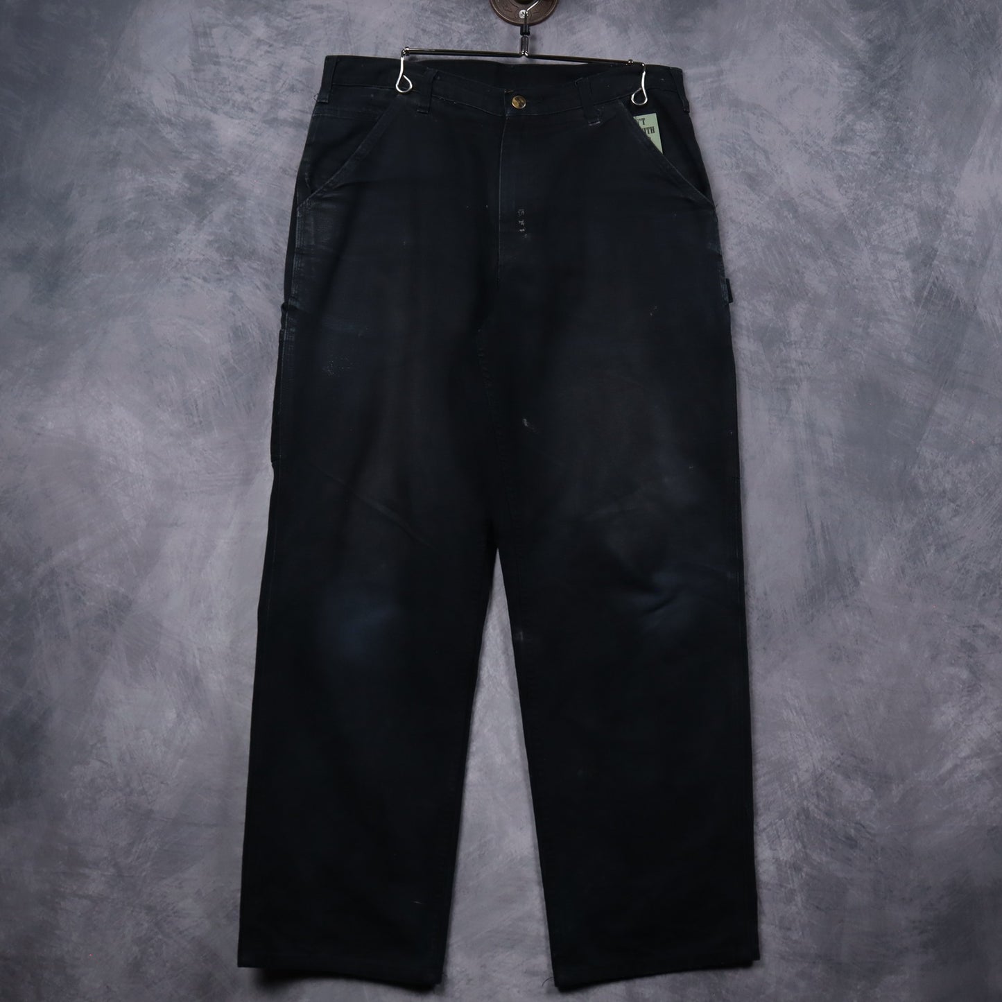 00s Faded Black Carhartt Carpenter Work Pants 5275