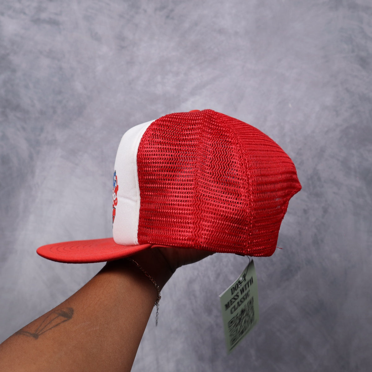 1986 Red Sebring Racing Trucker Hat 7289