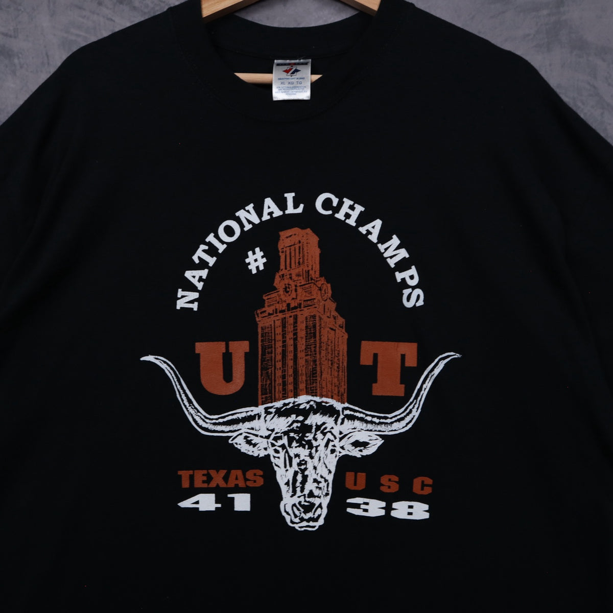 2006 Black Texas Longhorns National Champs Shirt 5873