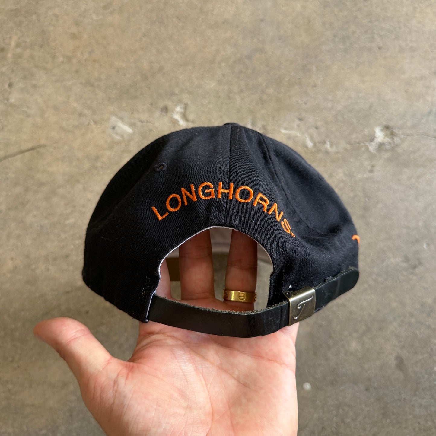 90s Black Titleist Texas Longhorns Hat 5802