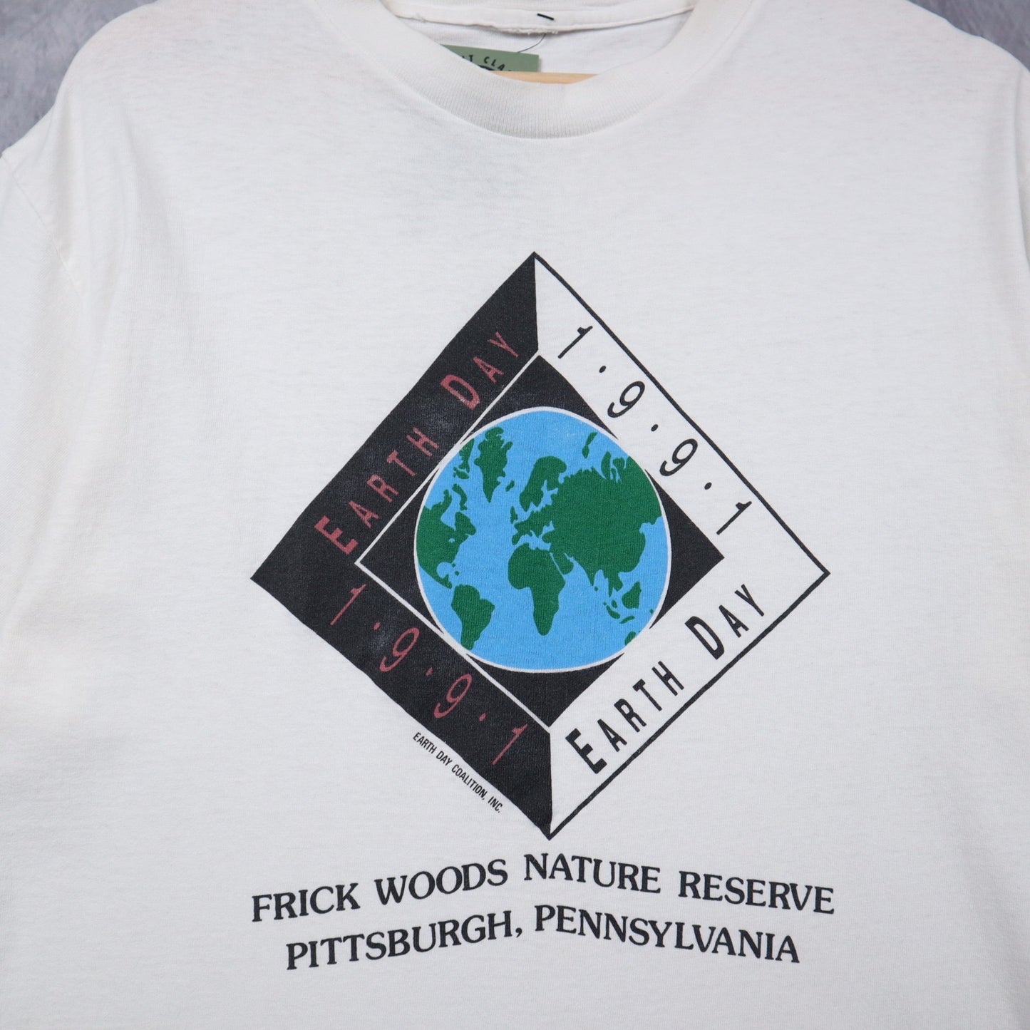 1991 White Earth Day Frick Woods Nature Reserve Pittsburgh Shirt 4638