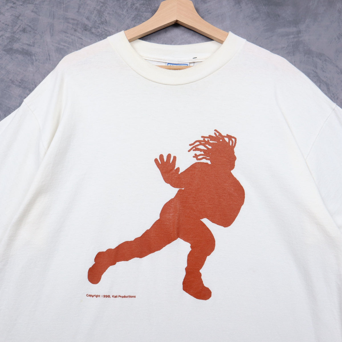1998 White Kali Productions Silhouette Shirt 5807