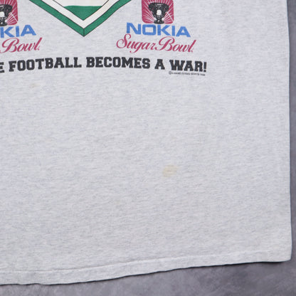 1996 Grey Nokia Sugar Bowl Texas vs Virginia Tech Shirt 5820