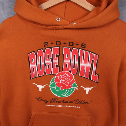 2006 Orange Texas Longhorns Rose Bowl Hoodie 5661