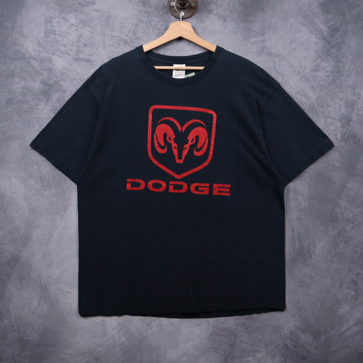 90s Black Dodge Ram Logo Shirt 7247