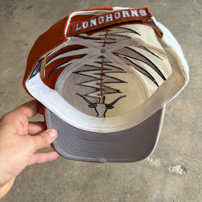 90s Orange Texas Longhorns Starter Shockwave Hat 5778