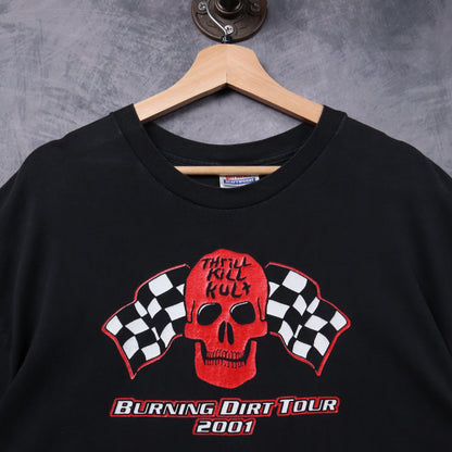 2001 Black Thrill Kill Kult Burning Dirt Tour Shirt 5374