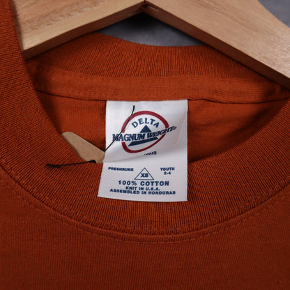 2005 Burnt Orange Texas Longhorns Rose Bowl Shirt 5950