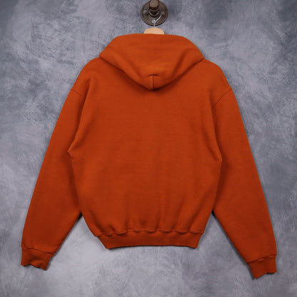 00s Burnt Orange Texas Longhorns Russell Athletic Hoodie 5659