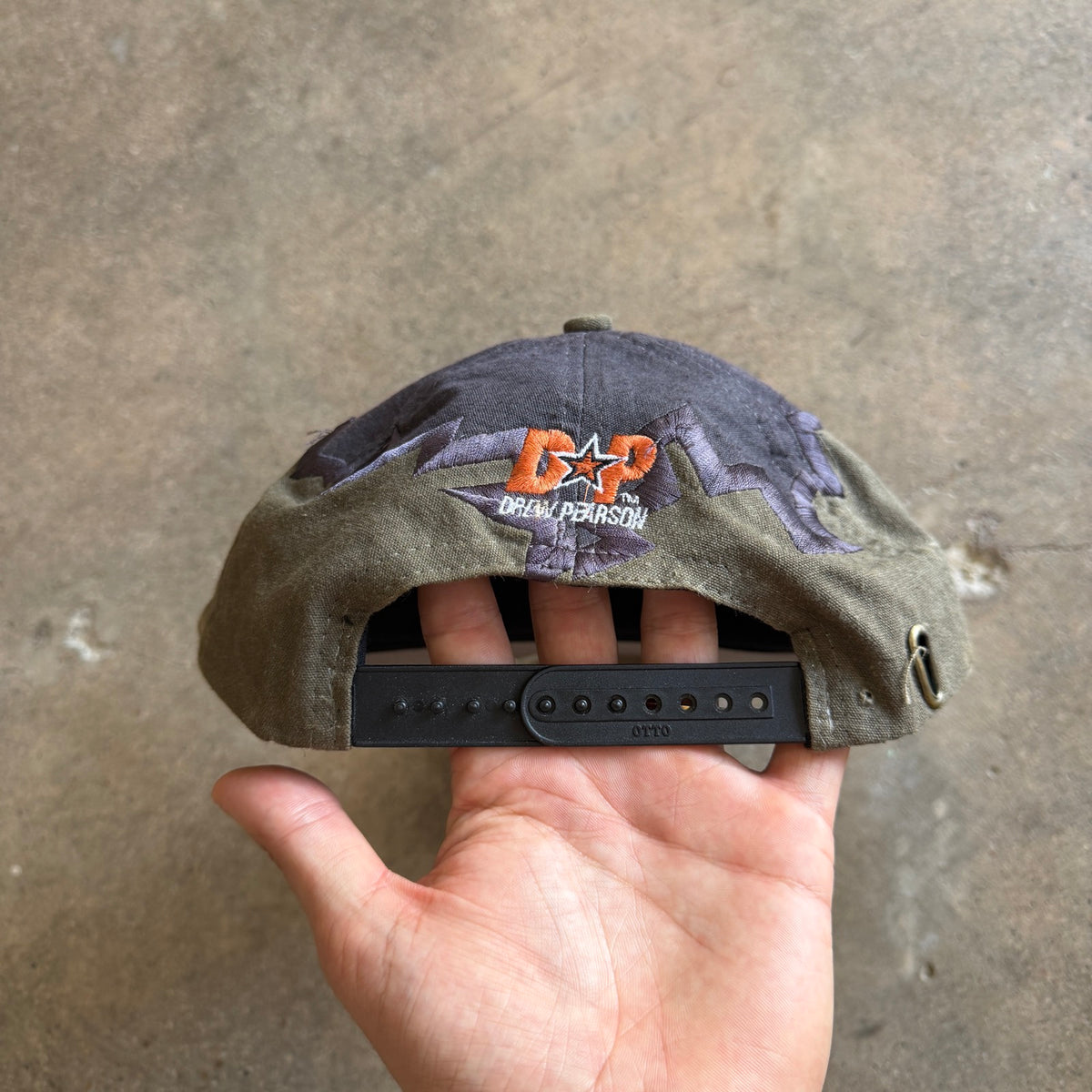 90s Green University of Texas Drew Pearson Snapback Hat 5766